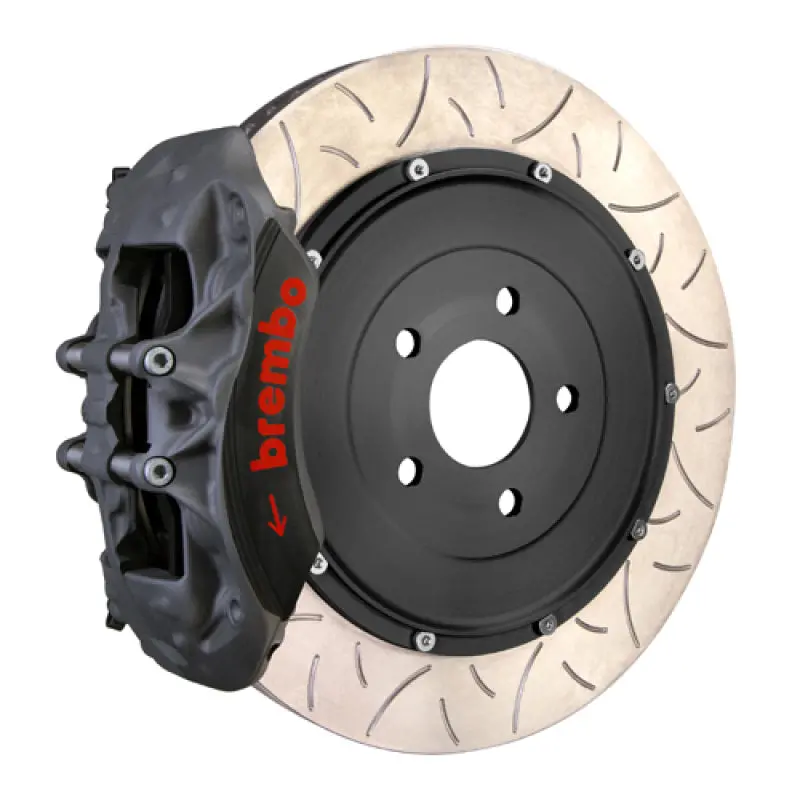 Brembo Pista Race Bbk – Forged 6-Piston Front Calipers With 380X35Mm Two-Piece Rotors For 2017–2021 Honda Civic Type R 1