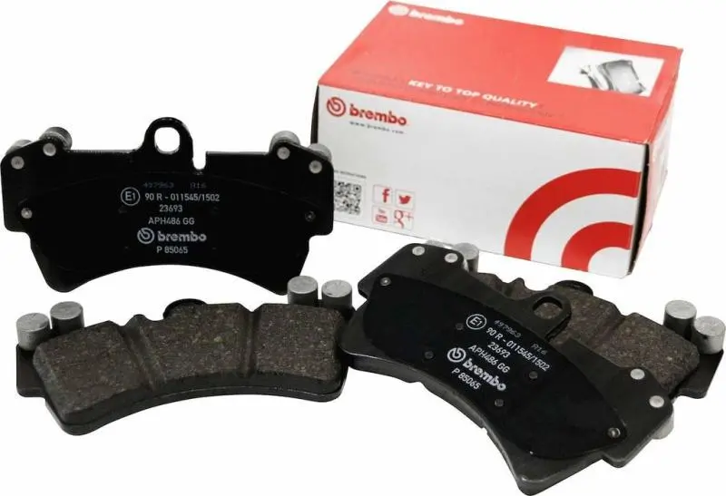 Brembo Rear Brake Pads For 2012–2015 Ram & 2013–2014 Volkswagen Routan – Nao Ceramic, Oe-Equivalent Performance 1