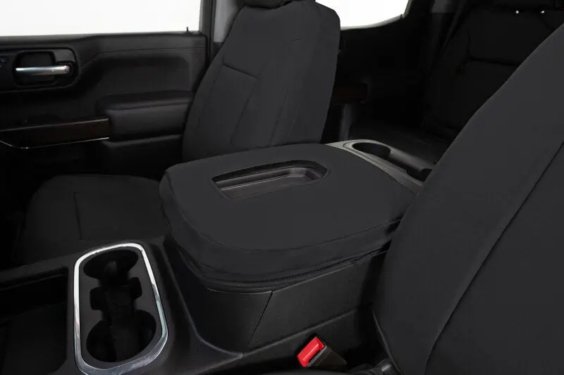 Covercraft Endura Precisionfit Front Row Seat Covers For 2015–2020 Ford F-150 – Black Polyester, Custom-Tailored 1
