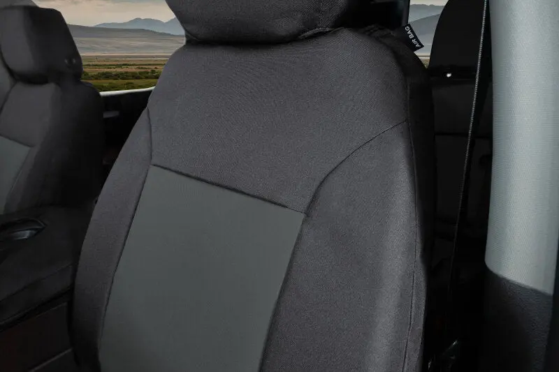 Covercraft Endura Precisionfit Second-Row Seat Covers For 2016–2024 Chevrolet Malibu – Black/Charcoal 1