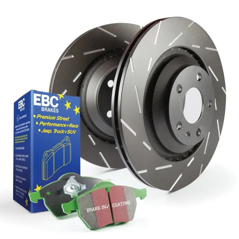 Ebc S2 Premium Brake Upgrade: Greenstuff Pads Paired With Usr Rotors 1