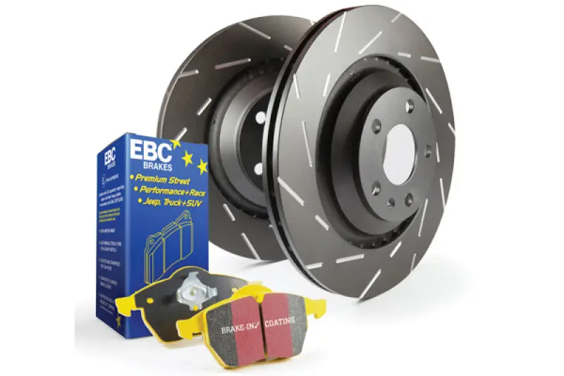 Ebc S9 Brake Kit – Yellowstuff Track-Optimized Pads With Usr Rotors 1