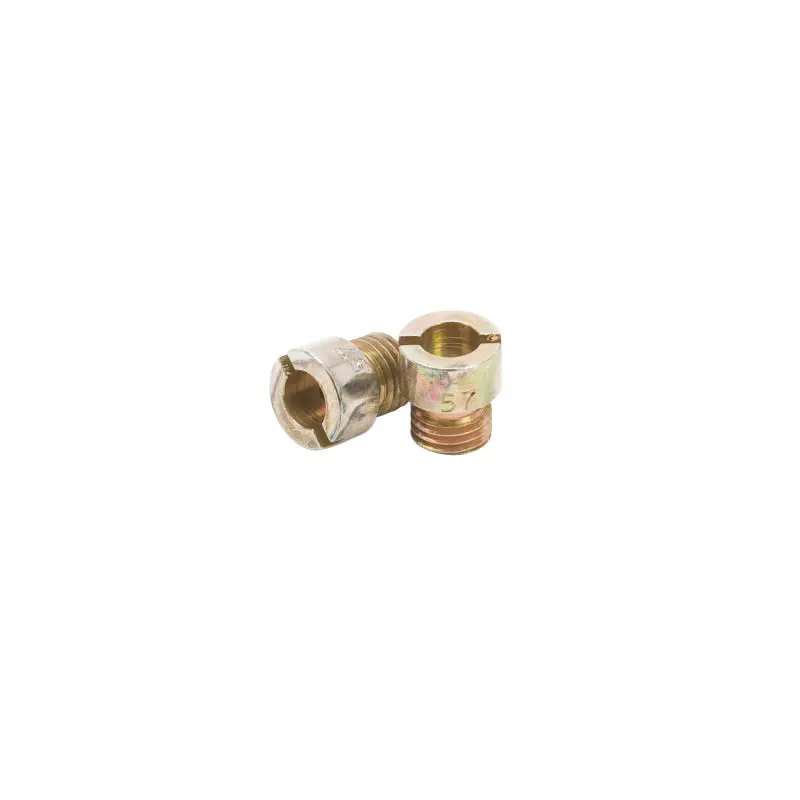 Edelbrock Standard Main Jet – Size 57 (0.056"), 1/4"-32 Thread, Pack Of 2 1