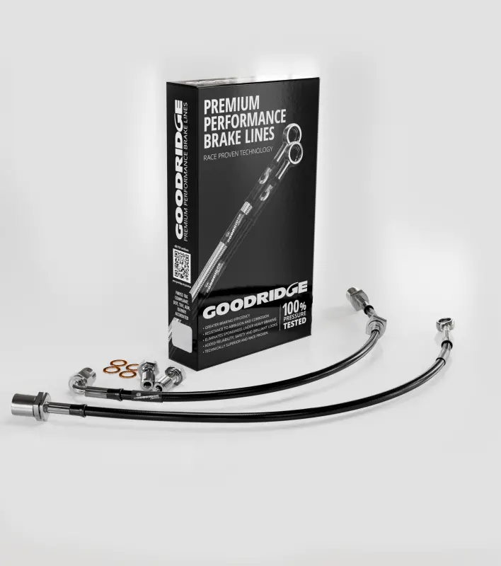 Goodridge Stainless Steel Front Brake Lines For 1990–2001 Acura Integra 1