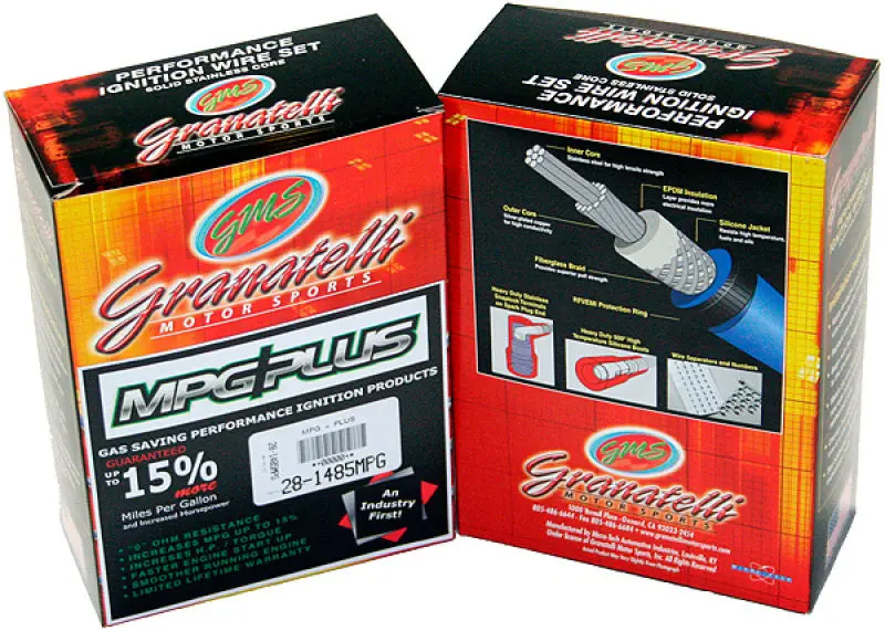Granatelli Performance Ignition Wires – For 1983–1984 Buick Skylark 2.8L Inline-6 1