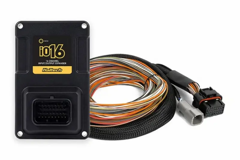 Haltech Nexus Io16 Input/Output Expansion Module With Universal 8.5-Foot Wiring Harness 1