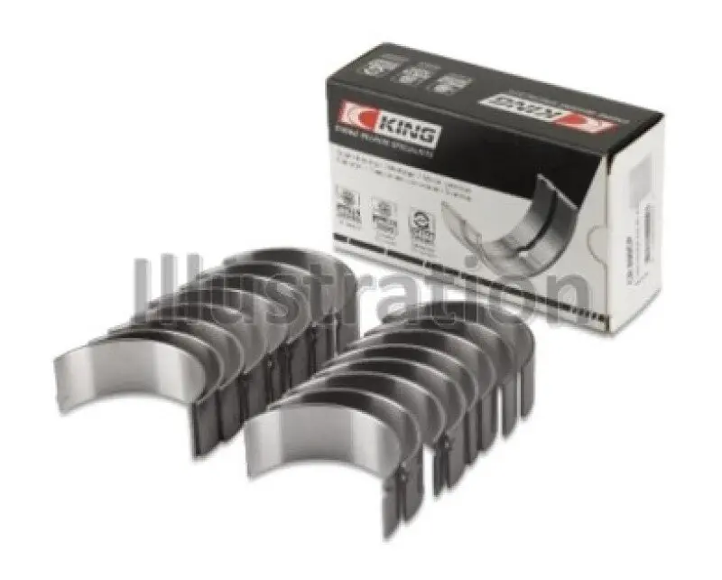 King Engine Bearings Gmc 281 (Size +0.75Mm) Connecting Rod Bearing Set 1