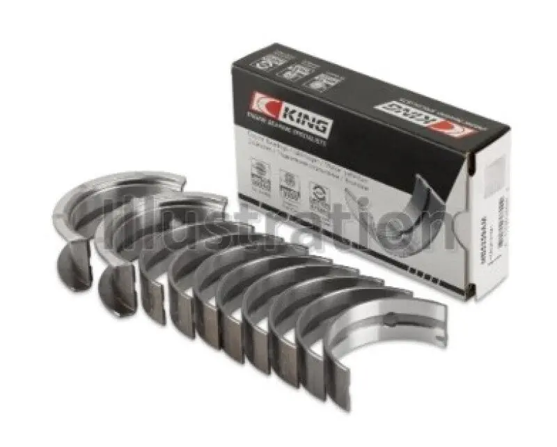 King Engine Bearings Main Bearing Set – For Datsun A12 Engine (Size +0.25Mm) 1