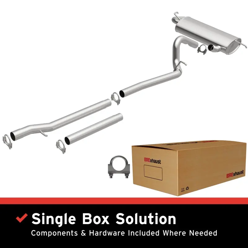 Magnaflow Bre Cat-Back Exhaust System For 2007–2011 Jeep Wrangler Jk 3.8L V6 1