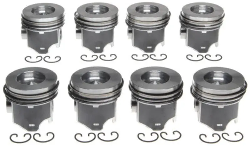 Mahle Oe-Style Piston Set For Gm 4.3L V6 (262 Cid) – Dish Design, Coated, +0.060″ Overbore, 6-Piece 1