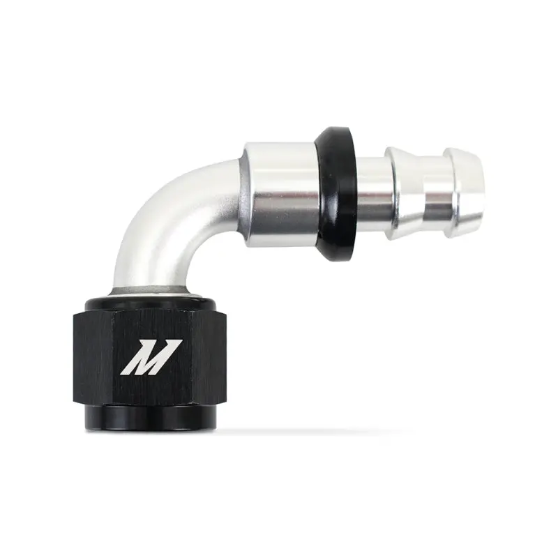 Mishimoto 8An Push-Lock 90-Degree Fitting With Quick-Connect Design 1