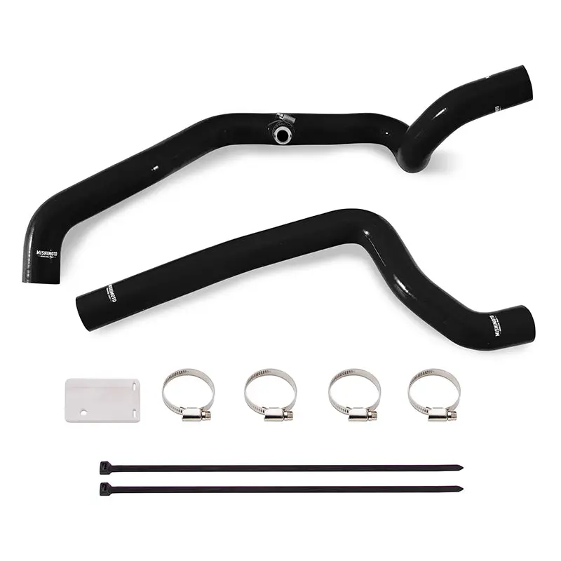 Mishimoto Black Silicone Radiator Coolant Hose Kit For 2018+ Jeep Wrangler Jl 2.0L Turbo 1