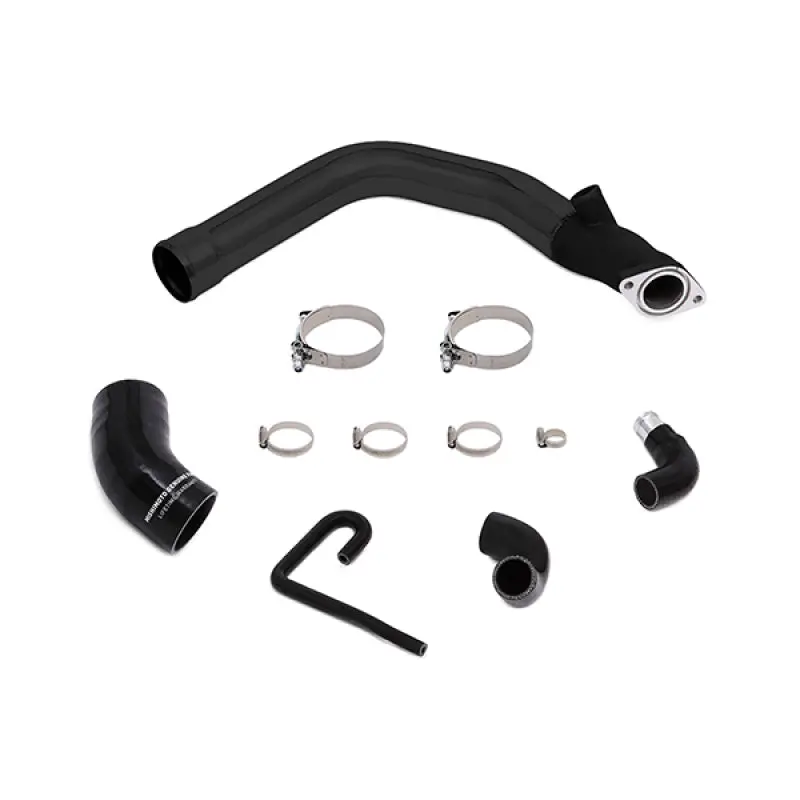 Mishimoto Wrinkle-Black Charge Pipe Kit For 2015 Subaru Wrx 1
