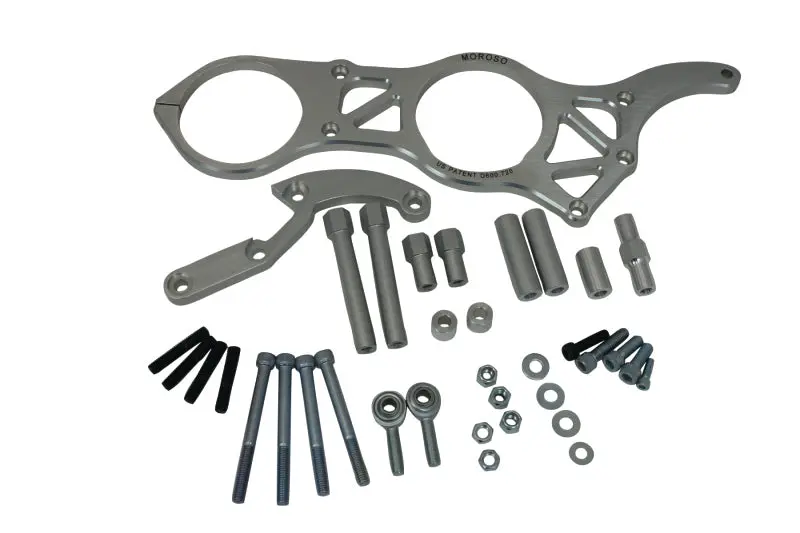 Moroso Big Block Chevy Alternator & Vacuum Pump Mount Kit With Meziere 130Mm Water Pump 1