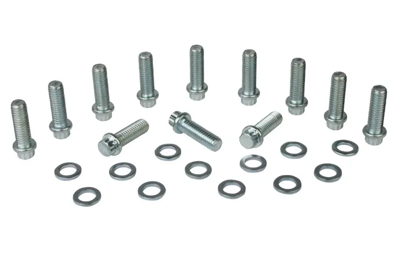Moroso Chevrolet Small Block Intake Manifold Bolt Kit - 3/8In-16 X 1-1/8In - Set Of 12 1