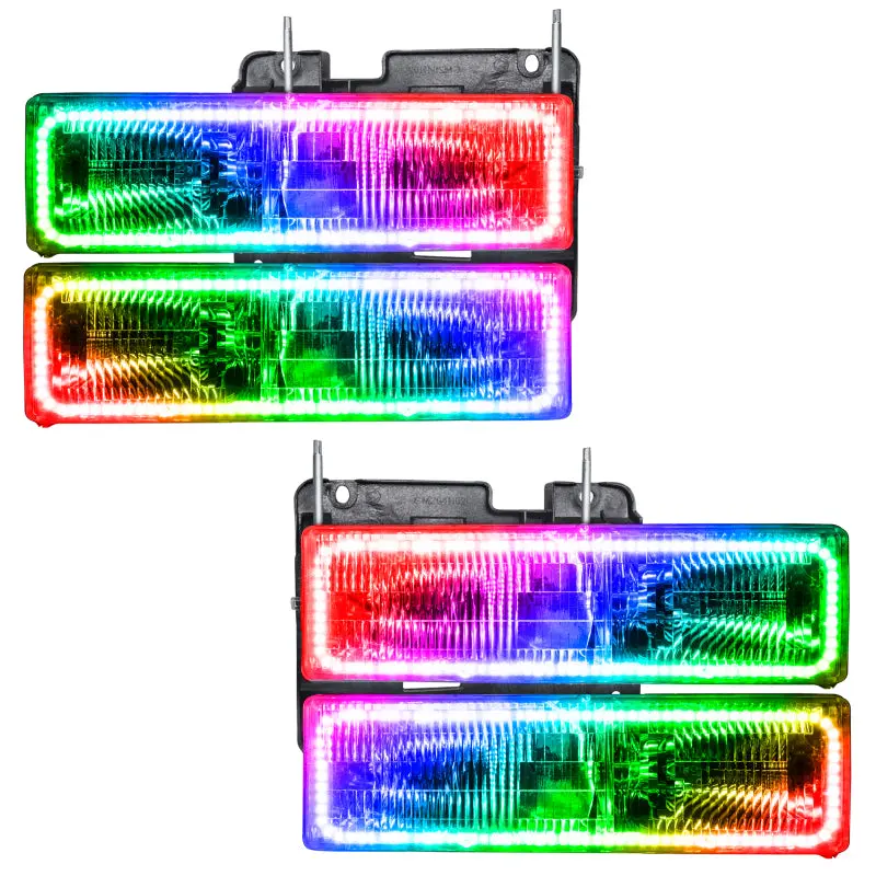 Oracle Colorshift Led Headlight Assembly For 1992–1999 Gmc Yukon – No Controller Included 1