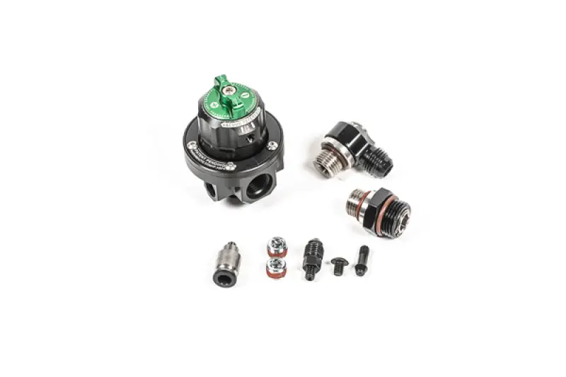 Radium Engineering Direct-Mount Fuel Pressure Regulator (Dmr), 8An Orb – Green Finish 1