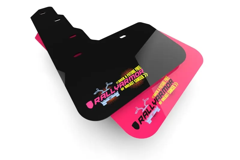 Rally Armor 22-24 Hyundai Ioniq 5 Pink Mud Flap Bce Logo 1
