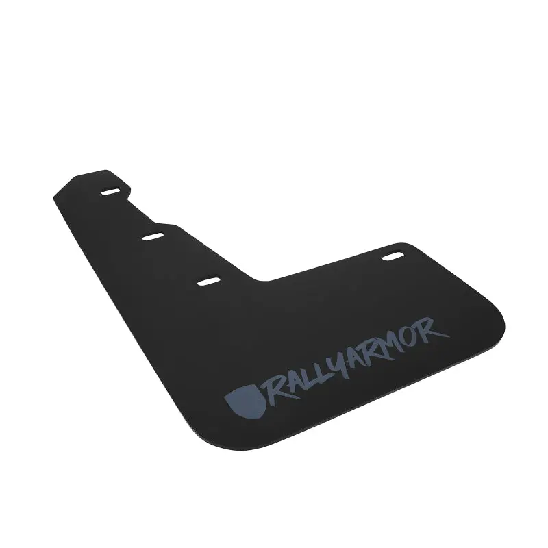 Rally Armor Custom Mud Flaps For 2015–2021 Subaru Wrx & Sti – Black Base, Grey Altered Logo 1
