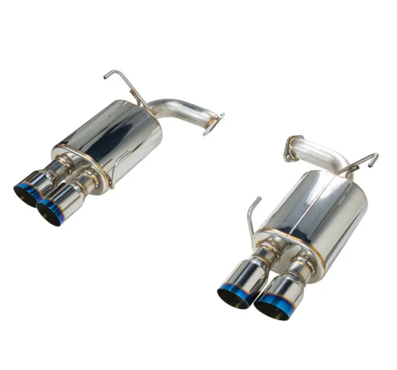 Remark 2022+ Subaru Wrx Vb Axle Back Exhaust W/Burnt Stainless Steel Single Wall Tip 1