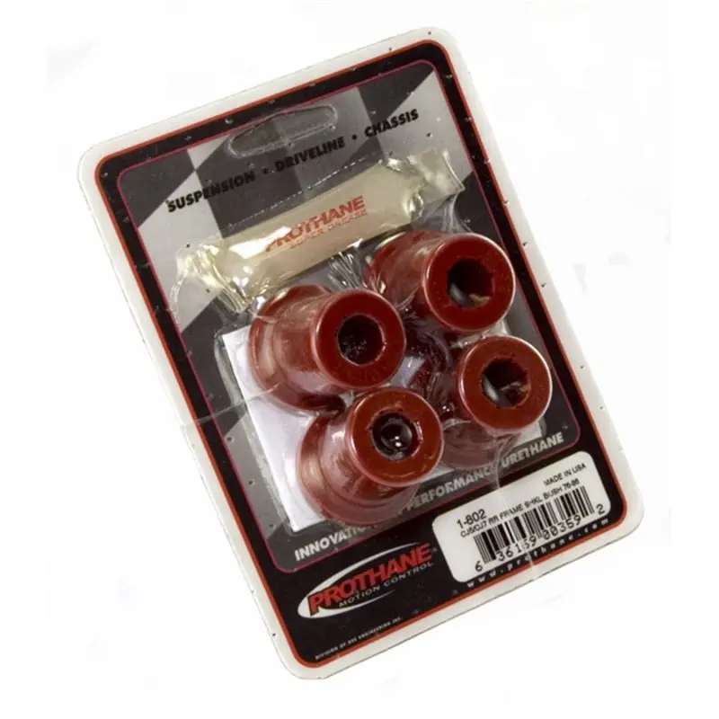 Rugged Ridge Rear Shackle Bushing Kit – Four-Piece Polyurethane Set For 1976–1986 Jeep Cj Models 1
