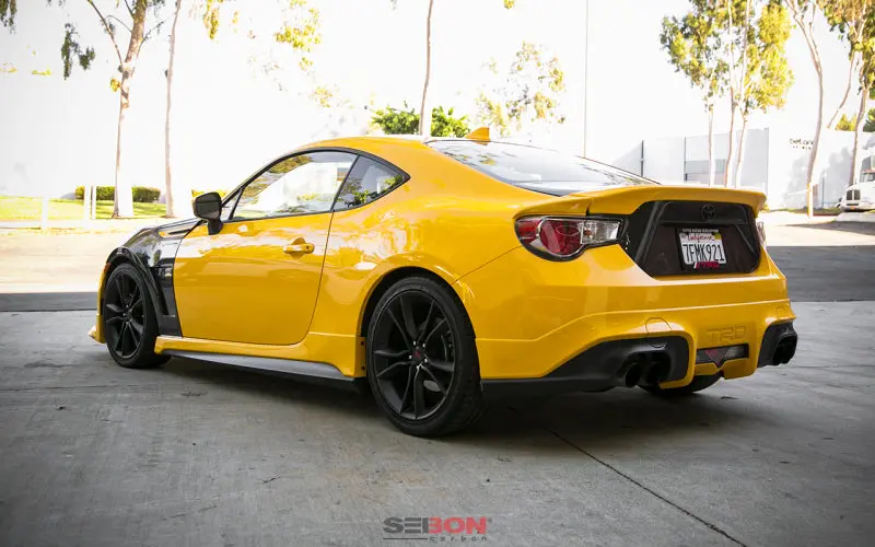 Seibon Oem-Style Carbon Fiber Trunk Lid – Lightweight Replacement For 2012–2013 Subaru Brz & Scion Fr-S 1