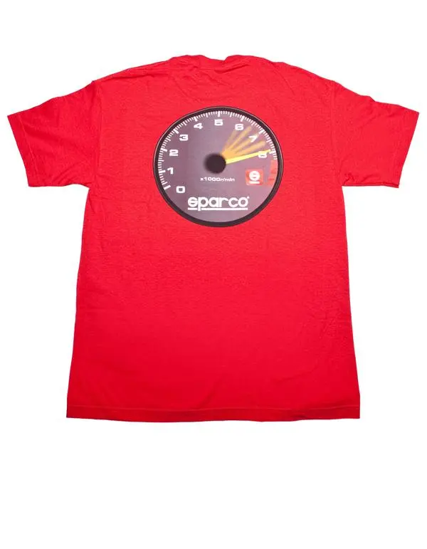 Sparco Tach Black T-Shirt – Extra Extra Large 1