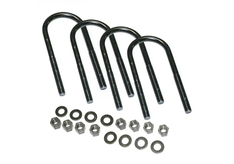 Superlift U-Bolt Kit: 5/8-Inch X 3-1/8-Inch X 11-Inch Round With Hardware (4-Pack) 1