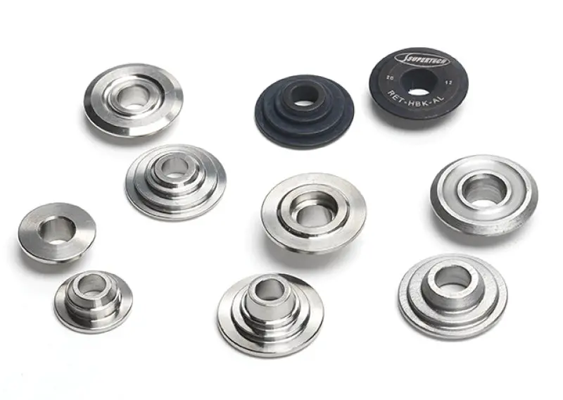 Supertech Triple-Groove Titanium Valve Retainers For Vw 8Mm Stem Valves 1