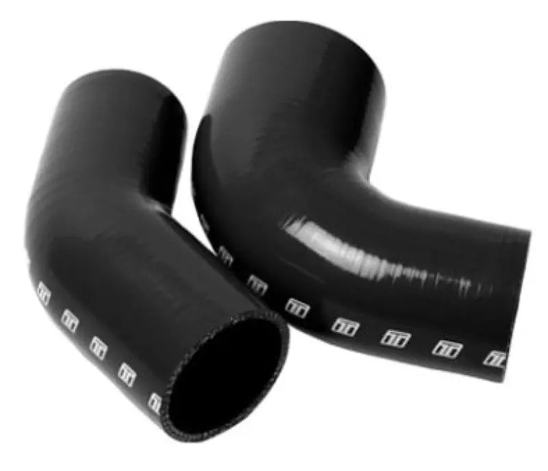 Turbosmart Black Reducer Elbow – 2.00In To 2.50In Diameter, 45-Degree Angle 1