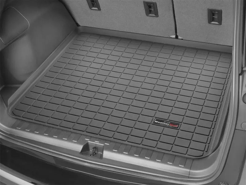 Weathertech Custom Cargo Liners For 2017+ Mercedes-Benz S-Class Cabriolet – Black Trim 1
