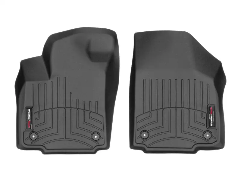 Weathertech Floorliner For 2023 Ford F-250/F-350/F-450/F-550 Regular Cab — First Row, Black Carpet 1