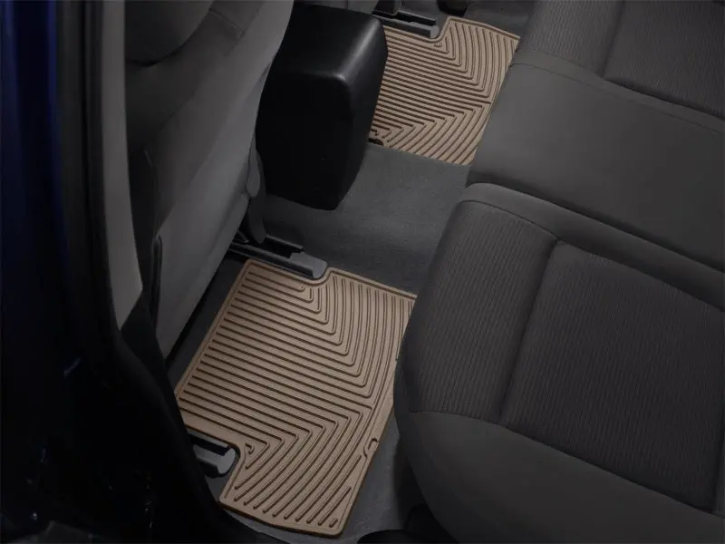 Weathertech Rear Floor Mats For 2011+ Honda Odyssey – Tan Rubber Construction 1