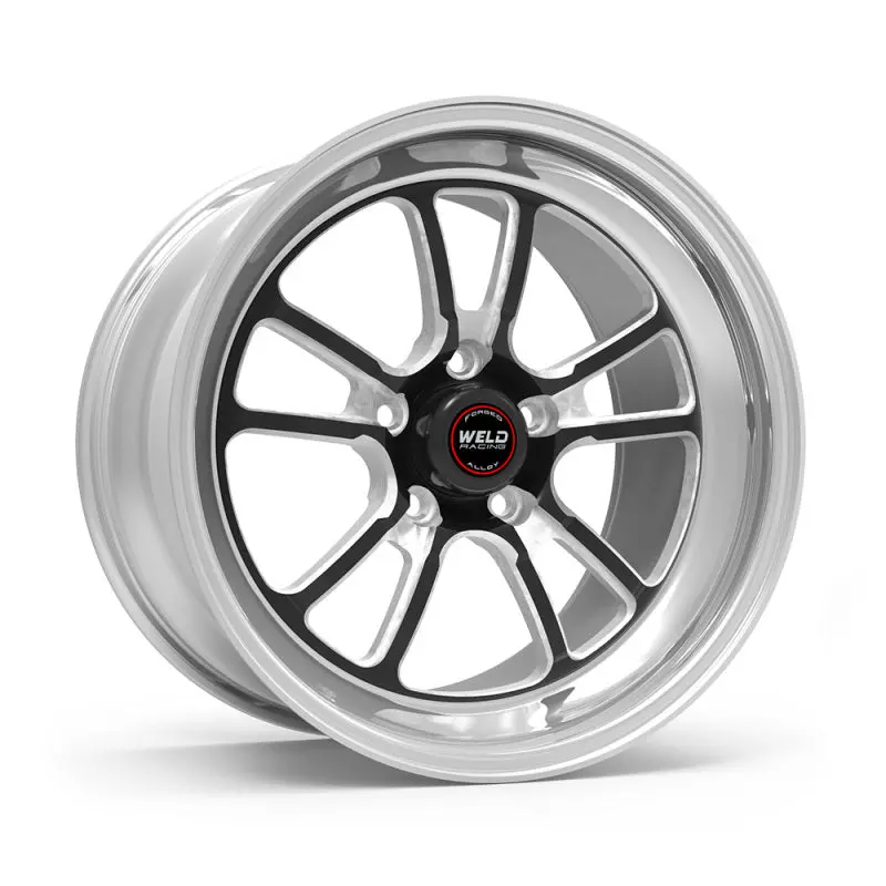 Weld S70 Alloy Wheel – 18X11", 5X115Mm Bolt Pattern, 6.1" Backspace, Black Non-Beadlock, High Pad Profile 1