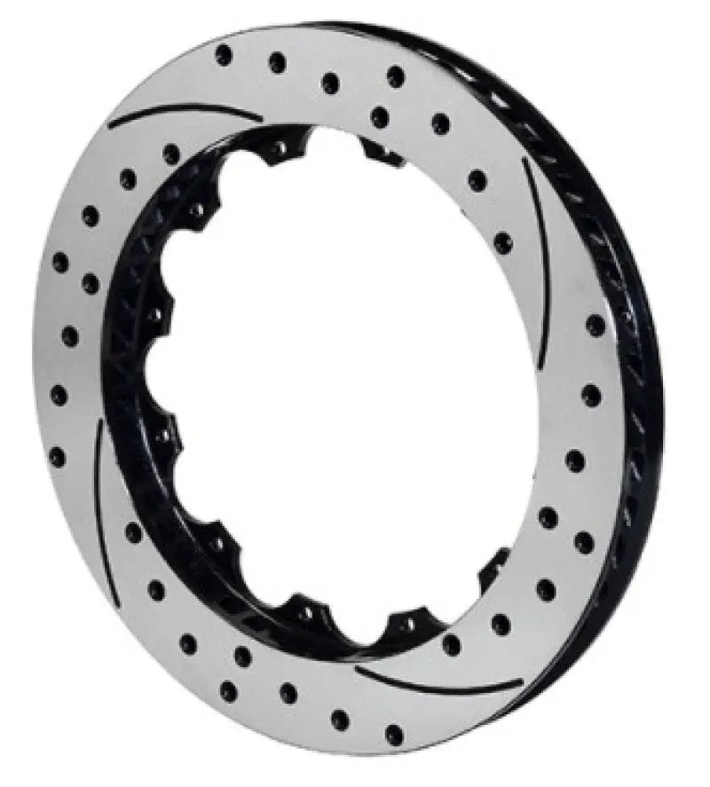 Wilwood Drilled Front Brake Rotor – Spc-37-Lh-Blk, 12.88" X 1.10", 12X8.75" Bolt Pattern 1