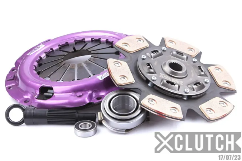 Xclutch 88-89 Mazda 323 Gtx 1.6L Stage 2 Sprung Ceramic Clutch Kit 1