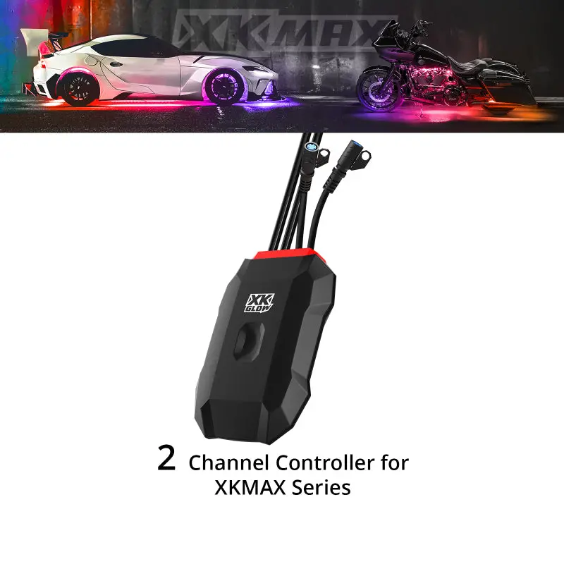 Xk Glow Xkmax Dual-Channel Rgbw Led Controller 1