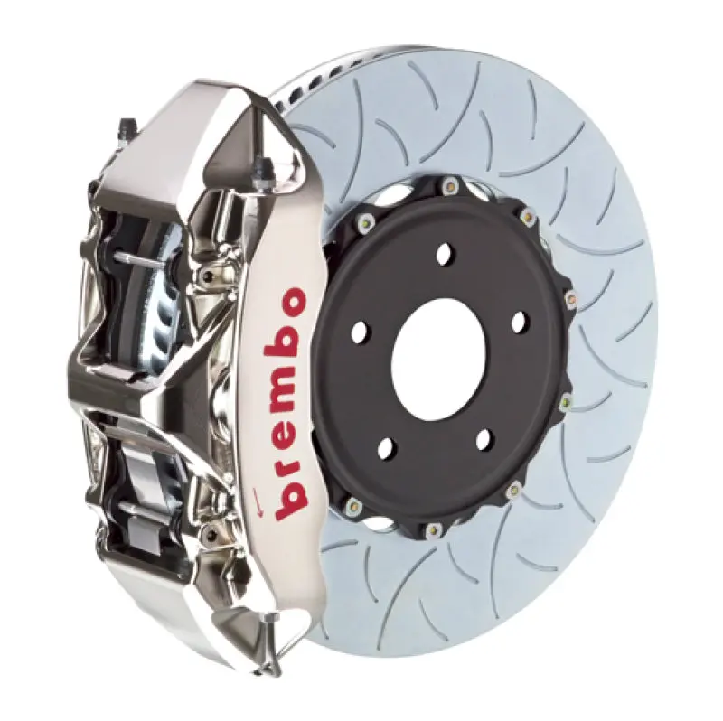 Brembo Gtr Big Brake Kit For 2002–2021 Subaru Wrx – Front, 6-Piston Calipers, 350X34Mm Slotted Two-Piece Rotors 1